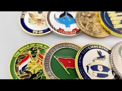 Moeda de Souvenir Moeda de Desafio Moeda de Alloy de Zinco Metal Mão Dura Esmalte Comemorativa