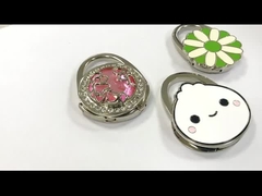 Gancho de bolsa dobrável personalizado Saco de mesa de mulher Colchão de colecção Ganchos de mesa para bolsa